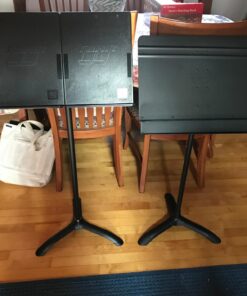 Amazon Basics Portable Sheet Music Stand - Black 27 71UJPICQZmL