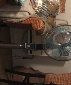 Rowenta VU5550 Turbo Silence Oscillating Fan, Standing Fan, 4 Speed Fan with Remote Control Turbo silence 4 speed fan 42 71UJWcgSSoL