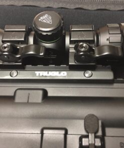 TRUGLO Tactical Hunting Shooting Versatile Lightweight Durable Aluminum Picatinny Riser Mount for Scopes & Dot Optics 4" long x 0.5" high 29 71UKkltmHL