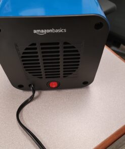 Amazon Basics 500-Watt Ceramic Small Space Personal Mini Heater - Blue 38 71UKl5wRdfL