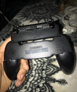 COOBILE Mobile Game Controller for PUBG Mobile Controller L1R1 Mobile Game Trigger Joystick Gamepad for iOS & Android Phone(W10 Update) W10 Update 35 71UL8msmxwL