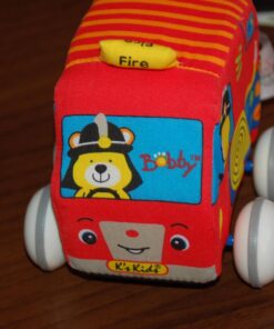 Melissa & Doug K's Kids Pull-Back Vehicle Set - Soft Baby Toy Set With 4 Cars and Trucks and Carrying Case - Pull Back Cars, Toys For Babies And Toddlers 58 71ULQqcizmL 3