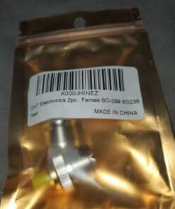 DHT Electronics 2pcs RF coaxial Coax Adapter SMA Female to UHF Female SO-239 SO239 13 71UMCvLl9ZL