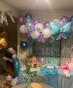 Frozen's Elsa The Snow Queen Airwalker Birthday Balloons Decoration - 57" Inches 22 71UOi0nOqJL