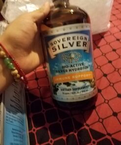 Sovereign Silver Bio-Active Silver Hydrosol for Immune Support - Colloidal Silver Liquid -10 ppm, 32oz (946mL) - Economy Size 32 Fl Oz (Pack of 1) Standard Packaging 31 71UPCPplVL