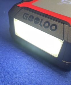 GOOLOO GT4000S Jump Starter 4000 Amp Car Starter 100W Two-Way Fast-Charging Portable Car Battery Charger Booster Pack for 10L Diesel and 12L Gas Engines, SuperSafe Lithium Jump Box for 12V Vehicles Red 89 71UQU9QWWKL