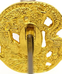 Snake Eye Tactical Highlander Dragon Design Handle Samurai Katana Triple Sword Set w/ Sword Stand Black & Gold 13 71UR01jwGnL