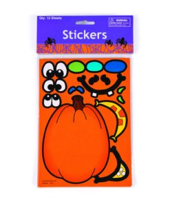 Alternative view of Make A Pumpkin Stickers (1 DOZEN) - BULK