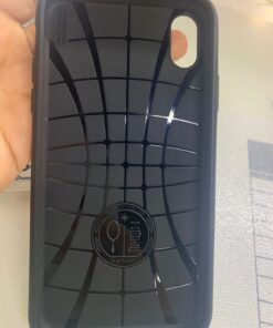 Spigen Liquid Air Armor Designed for iPhone SE 2020 Case/Designed for iPhone 8 Case (2017) / Designed for iPhone 7 Case (2016) - Black 58 71URKmHNG L