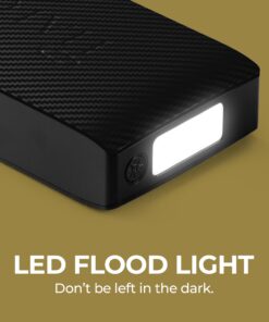 HALO Bolt 58830 mWh Portable Phone Laptop Charger Car Jump Starter with AC Outlet and Car Charger - Black Graphite 27 71URQ3QakqL