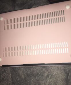 MOSISO Compatible with MacBook Air 13 inch Case (Models: A1369 & A1466, Older Version 2010-2017 Release), Protective Plastic Hard Shell Case & Keyboard Cover & Screen Protector, Rose Quartz 76 71URXvYVJ0L