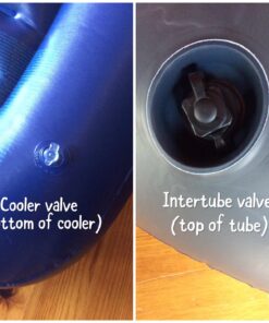 Intex Mega Chill II, Inflatable Floating Cooler, 48" X 38" 28 71UT8Wxo2EL