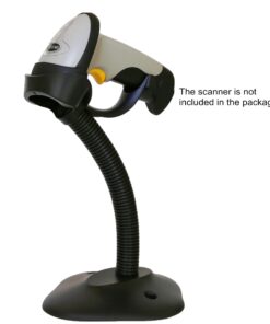 Goose Neck Hands Free Barcode Scanner Stand, Adjustable Barcode Scanning Bar-Code Reader Cradle Holder for Symbol Scanner LS2208 and TEEMI TMCT-07 and TMCT-10 Barcode Scanner, inateck scanners Stand only 7 71UTBApooLL