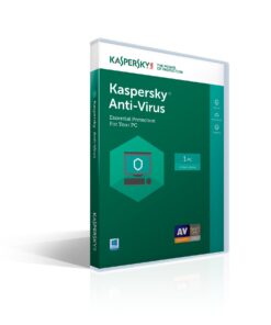 Kaspersky Lab Anti-Virus 2017 - 1 Device/1 Year/[Key Code] (includes 2015 Award) PC Key Card