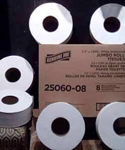 Genuine Joe - GJO2506008 Jumbo Dispenser Roll Bath Tissue (8 roll pack) 30 71UUaEB9K3L