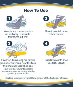 Dr. Scholl's Lower Back Pain Relief Orthotics // Clinically Proven Immediate and All-Day Relief of Lower Back Pain (for Men's 8-14, Also Available for Women's 6-10) 16 71UV0teHx6L