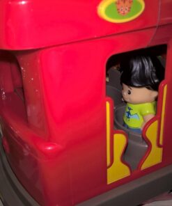Daniel Tiger's Neighborhood Deluxe Electronic Trolley Vehicle with 2 Songs, 12 Phrases, Sounds & Light! Daniel & Mom Tiger Figures Included, For Ages 3+ 54 71UVsN0 rWL 1