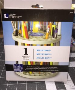Loew-Cornell 390 Multi Bin Brush Organizer, 49 Hole 36 71UWN1f0SZL