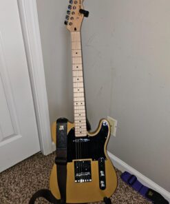 Amazon Basics Adjustable Guitar Folding A-Frame Stand for Acoustic and Electric Guitars with Non-Slip Rubber and Soft Foam Arms, Fully Assembled 42 71UWV1grgL