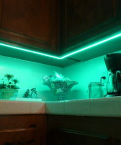 Muzata 6-Pack 3.3ft/1Meter U Shape LED Aluminum Channel System with Cover, End Caps and Mounting Clips Aluminum Profile for Under Cabinet LED Strip Light Installations U1SW WW LU1 66 71UY8havBL