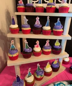 Set of 24 Pieces Frozen Cake Cupcake Decorative Cupcake Topper for Kids Birthday Party Themed Party 23 71UYKEhR1TL