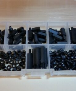 HOBBYMATE M3 Nylon Standoffs Spacer Screw Bolt for Building PC PCB Motherboard Standoffs 42 71UYMWvNhcL