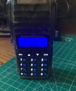 BaoFeng UV-82HP (CAMO) High Power Dual Band Radio: 136-174mhz (VHF) 400-520mhz (UHF) Amateur (Ham) Portable Two-Way CAMO 22 71UYpXzbhtL