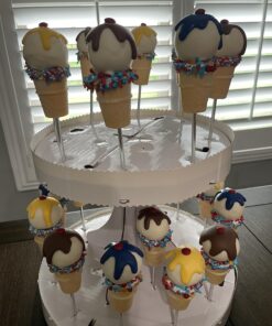 Joy Mini Cups Miniature Ice Cream Cones For Kids, Desserts, Cupcake Cones, Cake Pops 42 Count (1 Box/42 cones) 20 71UZ6OnnUYL