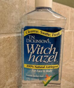 T.N. Dickinson's Astringent, 100% Natural, Witch Hazel 16 fl oz (473 ml) (2 Pack) Woody/Medicinal 16 Fl Oz (Pack of 2) 14 71Ua5k3y BL
