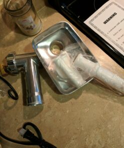 Sunmile SM-G33 Electric Meat Grinder - 1HP 800W Max Power - ETL Stainless Steel Meat Grinder Mincer Sausage Stuffer, Stainless Steel Blade and Plates and 1 Sausage Maker 39 71UbMeOGrOL