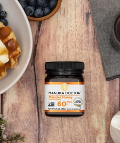 MANUKA DOCTOR - MGO 60+ Manuka Honey Multifloral, 100% Pure New Zealand Honey. Certified. Guaranteed. RAW. Non-GMO (8.75oz) Multifloral MGO 60 8.75 Ounce 23 71UbZkoAr7S