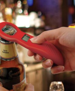 Barbuzzo Beer Tracker - the Built-In Mini Computer and Digital Display Help You Keep Track of How Many Bottles You've Opened Long After You're Unable To - Essential Party Drinking Accessory 11 71Ubd R2soL