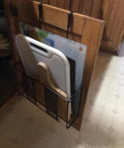 SimpleHouseware Over Cabinet Door Organizer, Mesh Bronze Brown 41 71UcyOYGoXL