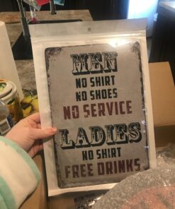 Strosportsandtech Beer Alcohol Free Drinks Funny Tin Sign Bar Pub Diner Cafe Wall Decor Home Decor Art Metal Poster Retro Vintage 13 71Ud7fAjWPL