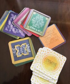 Sunny Present Empowering Questions Cards - 52 Cards for Mindfulness & Meditation, Writing, or Any Other Process You Choose - The Original Deck 30 71UdJ17PxfL