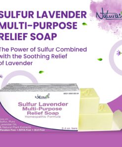 Naturasil 10% Sulfur Lavender Soap Treatment Natural Relief for Acne, Bug Bites, Warts, Folliculitis, Eczema, Itching, Discomfort & Irritation| for Kids & Adults: Face & Body Soap | 4oz Bars (2) 4 Ounce (Pack of 2) 17 71Ue5xWmhJL
