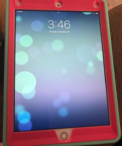 JETech Screen Protector for iPad (9.7-Inch, 2018/2017 Model, 6th/5th Generation), iPad Air 1, iPad Air 2, iPad Pro 9.7-Inch, Tempered Glass Film, 2-Pack 24 71Uey6FBtL