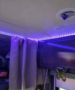 KEELIXIN LED Strip Lights 32.8ft, LED Lights for Bedroom, Music Sync Color Changing Lights, Bluetooth Led Lights with APP & IR Remote Control for Bedroom Room Home Decor Party Festival 27 71UgGQHzNbL