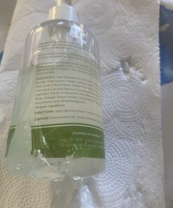 Organic Aloe Vera Gel - 100% Pure for Skin, Sunburn Relief & Face Moisturizer - Extracted from Aloe Vera Plant with Manuka Honey, Orchid & Apple Stem Cells - Everyday Use - 8 Fl Oz 8 Fl Oz (Pack of 1) 35 71Ugfz4I0YL