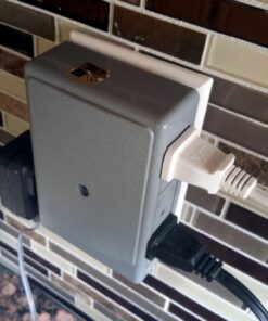 2 Side Entry 6-Way Electrical Socket Outlet Splitter In-Wall Tap Adapter In Grey 29 71UgkQlHylL