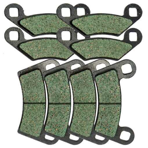 Front and Rear Brake Pads for Polaris 800 Ranger RZR EFI Razor 2009 2010 2011 2012 2013