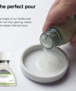 Winsor & Newton Refined Linseed Oil, 75ml (2.5oz) Bottle 2.5-oz Bottle 24 71Uh8wuTr7L 1
