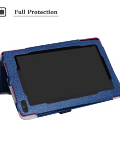 RCA 7 Voyager II Case,Mama Mouth PU Leather Folio 2-Folding Stand Cover with Stylus Holder for RCA 7 Voyager II/RCA Voyager 7 /RCA 7 Voyager Pro 7-inch Tablet,Dark Blue Dark Blue 9 71UhtdT0OL