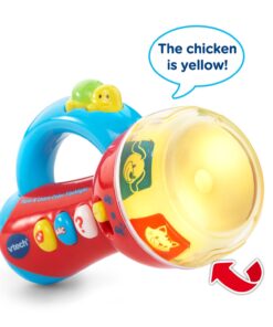 Alternative view of VTech Spin & Learn Color Flashlight Standard Packaging Red