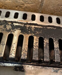 3M Scotch-Brite Griddle Cleaning, Quick Clean Heavy Duty Scour Pad, 4" x 5.25" Pads/Pack, For Baked On Food and Cooking Oils, Use on Hot or Cool Griddle, 15 Count 12 71UizPKp7oL