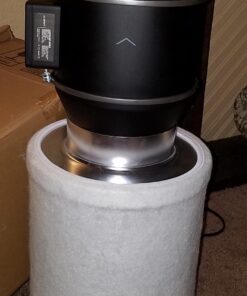 AC Infinity CLOUDLINE S6 PRO, Quiet 6” Inline Duct Fan with 10-Speed Controller, EC-Motor Ventilation Exhaust Fan for Heating Cooling Booster, Grow Tents, Hydroponics 6-Inch PRO, Speed Controller 53 71UkaISoAL