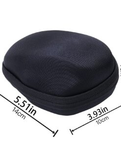 co2CREA Hard Travel Case Replacment for Logitech MX Master 2S / MX Master 3 Wireless Mouse (Black Case + Inside Grey) Black Case+Inside Grey Case for Master 2S/3 34 71Ukk6XXj9L