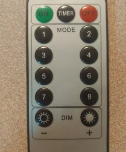 GDEALER 2 Pack LED Fairy Lights Halloween Battery Operated String Lights Waterproof 8 Modes Remote Control Color Changing Christmas Lights 60 LED 20 Feet Copper Wire Firefly Lights- Multicolor 42 71UlE07WKcL