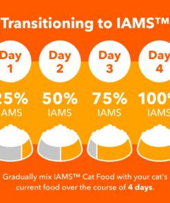 IAMS PROACTIVE HEALTH Healthy Kitten Dry Cat Food with Chicken Cat Kibble, 16 lb. Bag Dry Food 16.00 Pound (Pack of 1) 28 71UlGfFuIaL