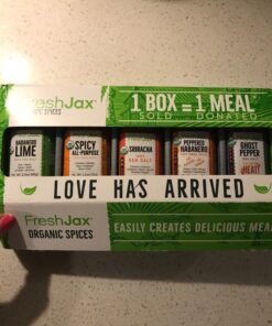 FreshJax Hot & Spicy Seasoning Gift Set | Pack of 5 Organic Hot & Spicy Seasoning Set | Gift Sets for Men | Spices and Seasonings Sets for Cooking Hot & Spicy Set 23 71UlaDm lbL